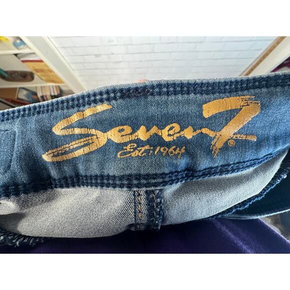 Seven7 Jeans Women's 4 Tummyless High Rise Slimming Stretch Leggings Jeggings - Picture 5 of 7